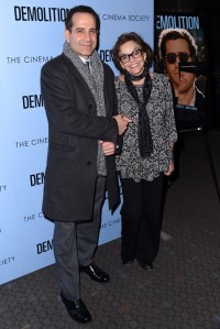 Tony Shaloub and Brooke Adams at "Demolition" film screening
