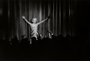 Marlene Dietrich at the Espace Pierre Cardin