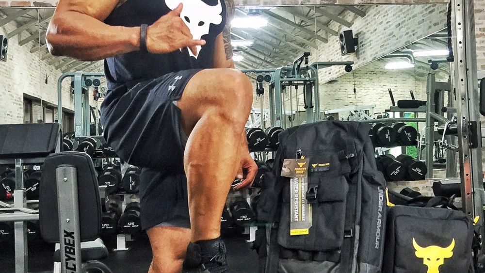 Dwayne 'The Rock' Johnson Project Rock Under Armour