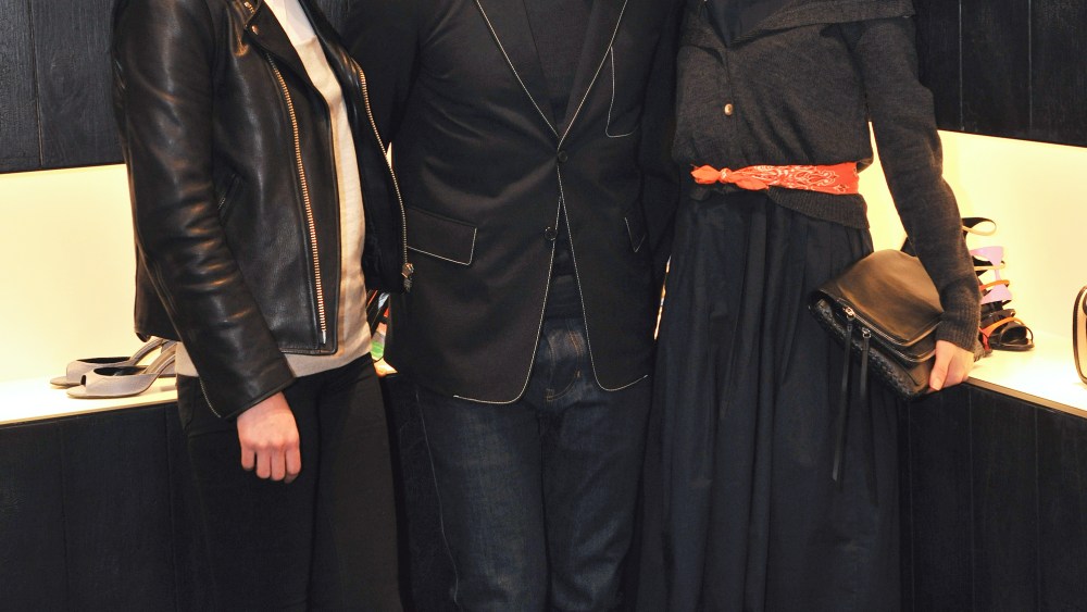 Pierre Hardy at the party in Tokyo