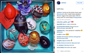 Fashion Celebrates Easter @csiriano