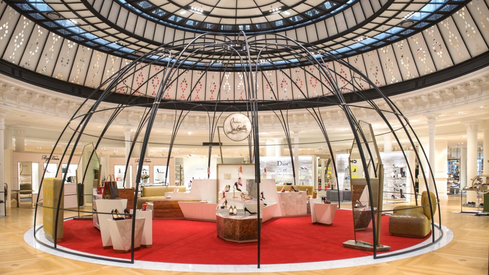 New Christian Louboutin space at Le Bon Marché