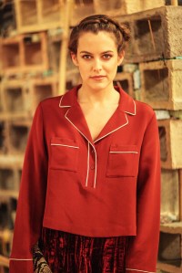 Riley Keough in Rodarte.