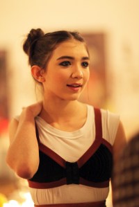 Rowan Blanchard in Rodarte.
