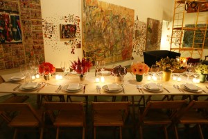 The scene at the Rodarte and & Other Stories dinner.