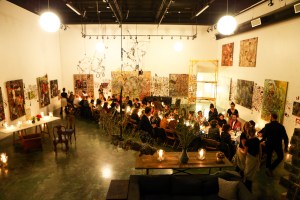 The scene at the Rodarte and & Other Stories dinner.
