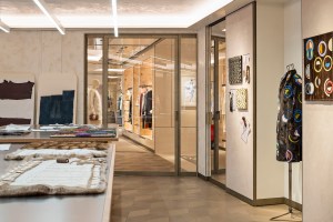 The Fendi fur salon in Rome