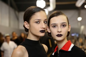 Backstage at Christian Dior RTW Fall 2016