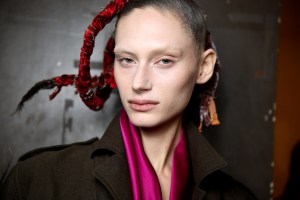 Backstage at Haider Ackermann RTW Fall 2016