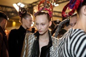 Backstage at Haider Ackermann RTW Fall 2016
