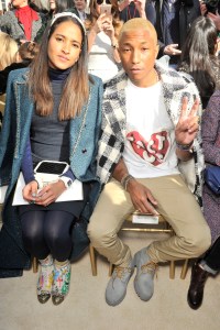 Helen Lasichanh and Pharrell Williams
