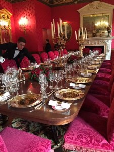 The scene at the Ritz