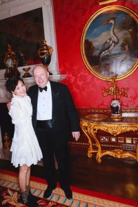 Tracy Wang Julian Fellowes