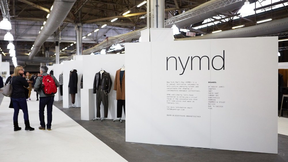 The New York Men's Day installation at Liberty Fairs
