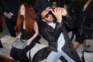 Jess Glynne and Lewis Hamilton
