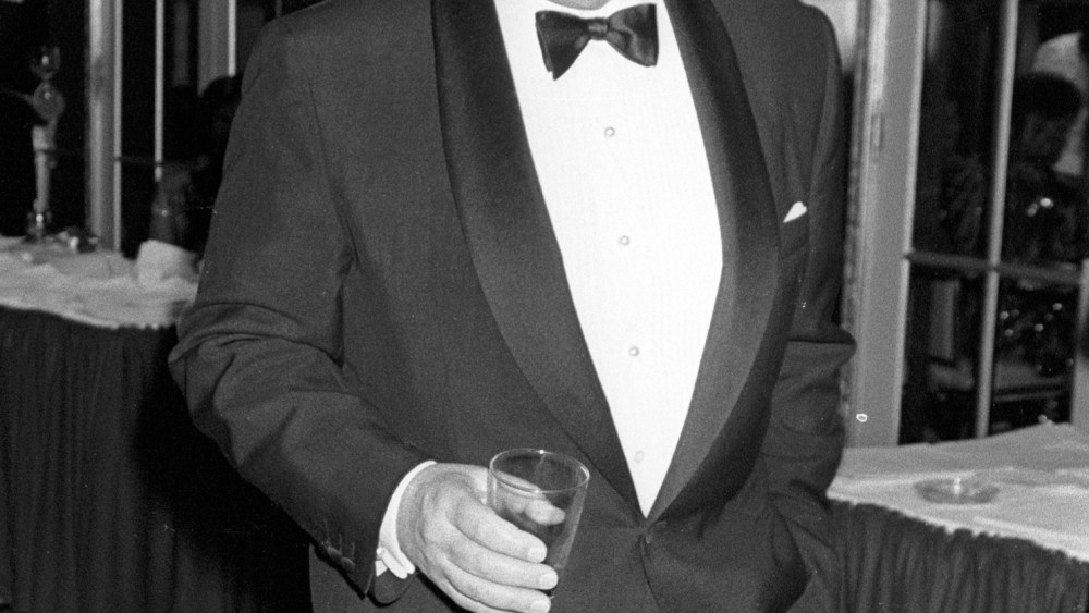 John Gutfreund pictured at the New Yorker for New York Gala at the Waldorf Hotel, 1988