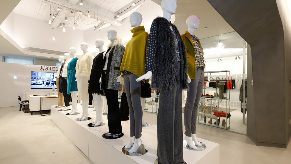 Looks from the Jones New York Fall collection.