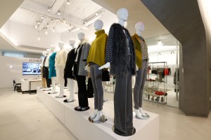 Looks from the Jones New York Fall collection.