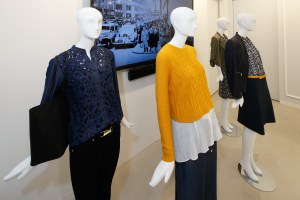 Looks from the Jones New York Fall collection.