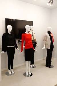 Looks from the Jones New York Fall collection.