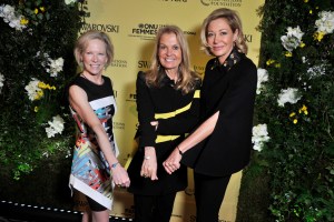 Kathy Calvin, Jane D.Hartley and Nadja Swarowski
