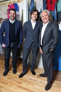 Harry Tawil with Morris and Haim Dabah.