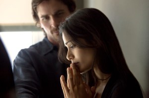 Freida Pinto and Christian Bale in "Knight of Cups"