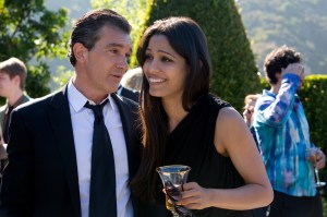 Freida Pinto and Antonio Banderas in "Knight of Cups"