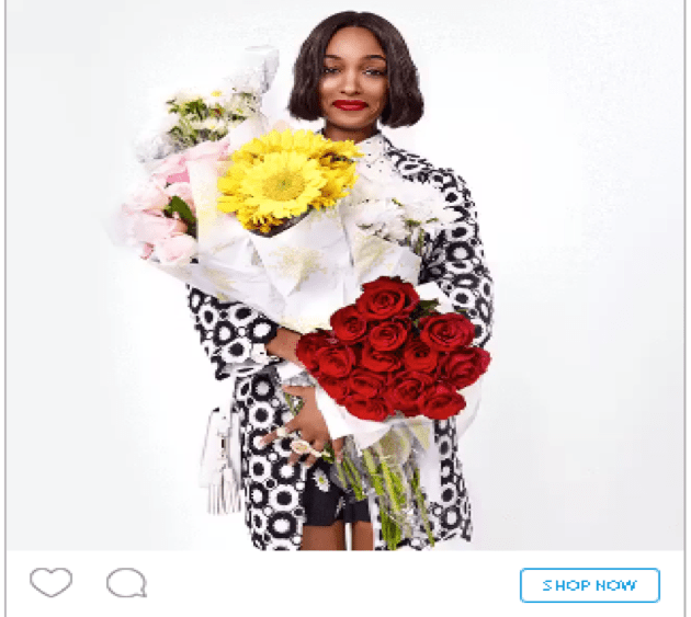 A recent Instagram paid post from Kate Spade's spring campaign.