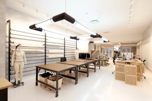 Lululemon's Lab store on Bond Street in New York City.