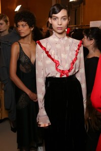 Backstage at Stella McCartney RTW Fall 2016