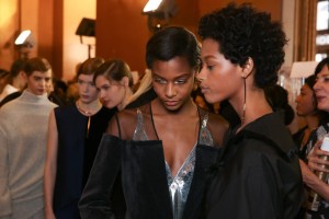 Backstage at Stella McCartney RTW Fall 2016