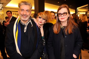Marc Ascoli, Catherine Baba and Martine Sitbon