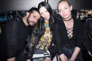 Mariacarla Boscono and Amber Valletta