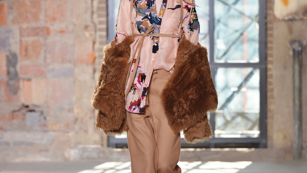 Sies Marjan's Sander Lack on the Fashion Calendar