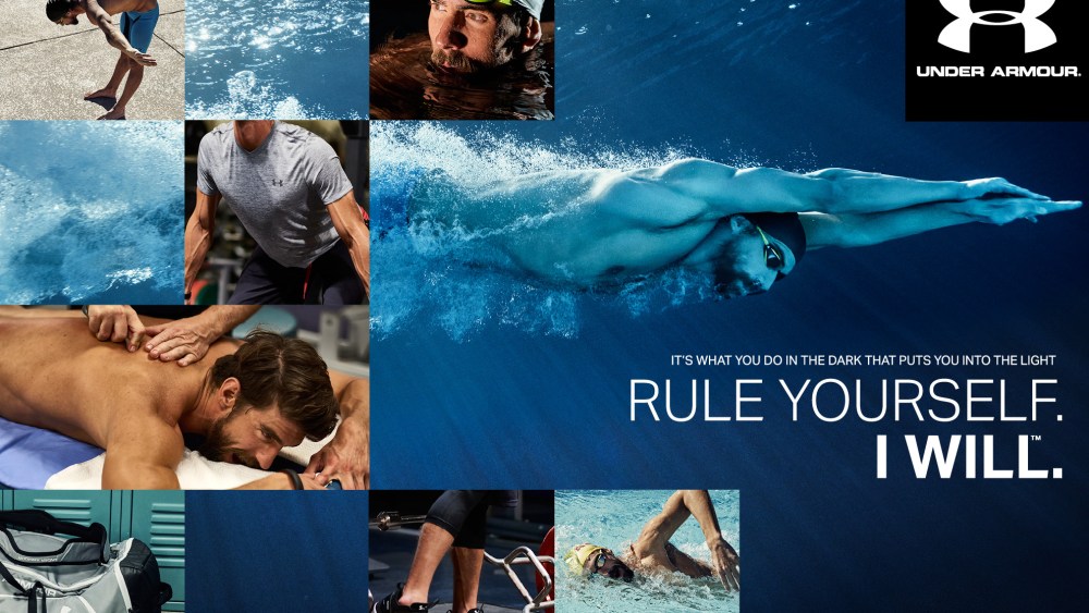 Michael Phelps featured in Under Armour's "Rule Yourself" campaign