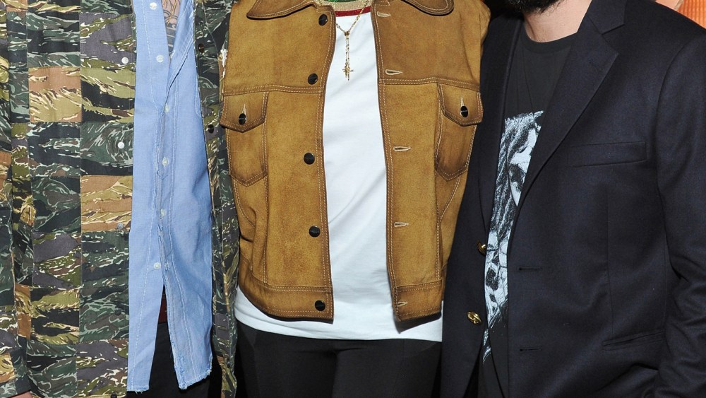 T. Mills, Winnie Harlow and Francesco Ragazzi Saks Fifth Avenue Launch Party for Palm Angels Spring 2016 Collection