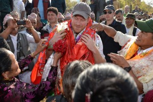 Prince Harry visits Nepal