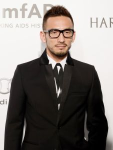 Hidetoshi Nakata 2016 amfAR gala Hong Kong