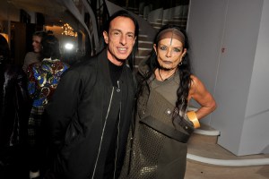 Rick Owens and Michele Lamy