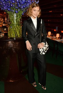 Roger Vivier Prismick Denim By Camille Seydoux Dinner