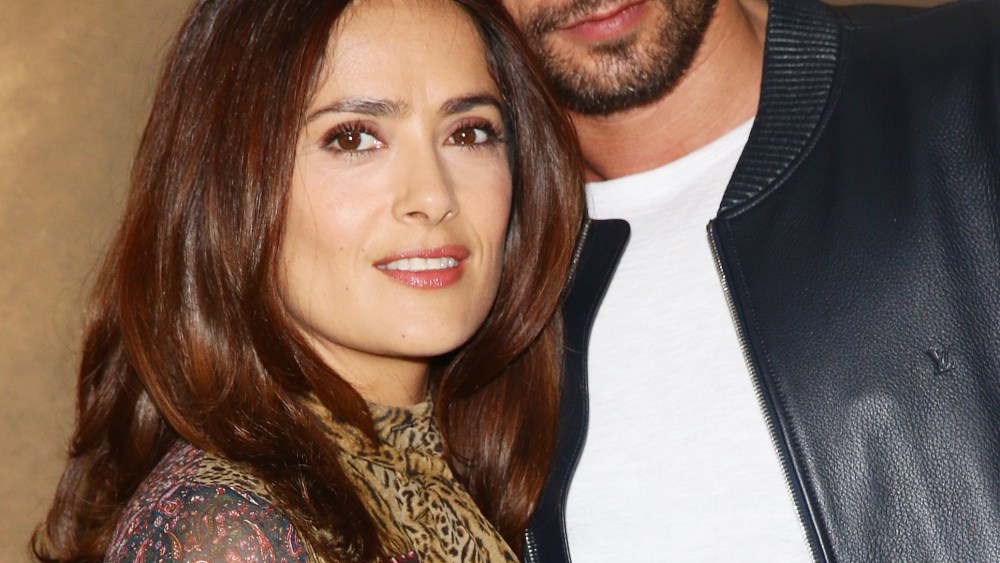 Salma Hayek and Matthias Schoenaerts at "Women in Motion"