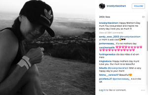 @brooklynbeckham mother's day