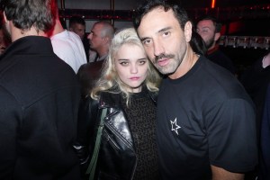 Sky Ferreira and Riccardo Tisci