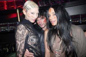 Soo Joo Park and revelers