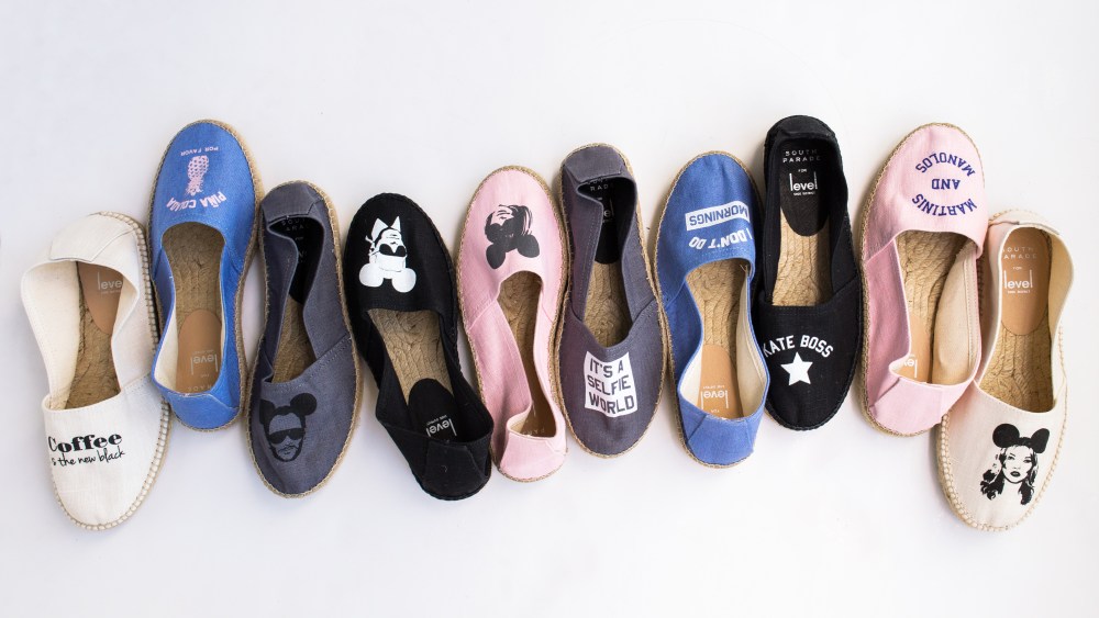 South Parade x Level Shoes espadrilles