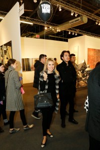 At the Armory Show.