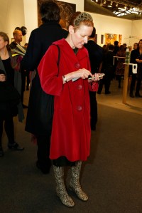 At the Armory Show.