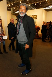 At the Armory Show.