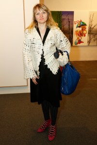 At the Armory Show.